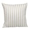 Nassau Collection Stars Woven Cotton Throw Pillow - 16" - White and Beige